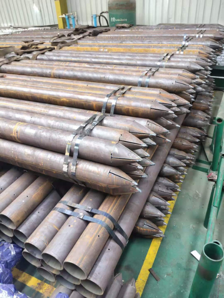 加工108*6隧道管棚管 127地質(zhì)套管89*5注漿鋼花管